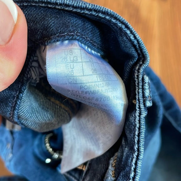 Guess Power Curvy Mid Rise Skinny Jeans Size 26 - Picture 5 of 7